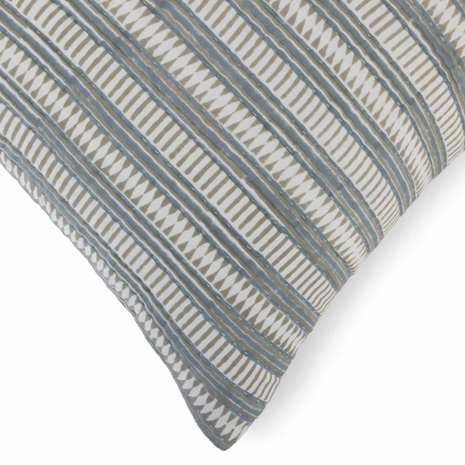 Cotton Bagru Hand-block Printed Anaya Lumber Cushion Cover