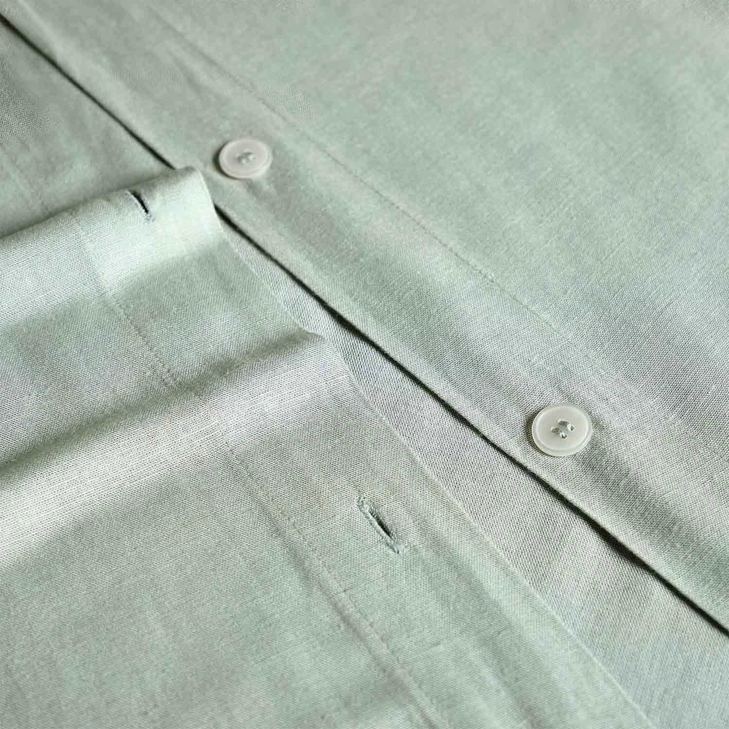 Sky Linen Duvet Cover Set