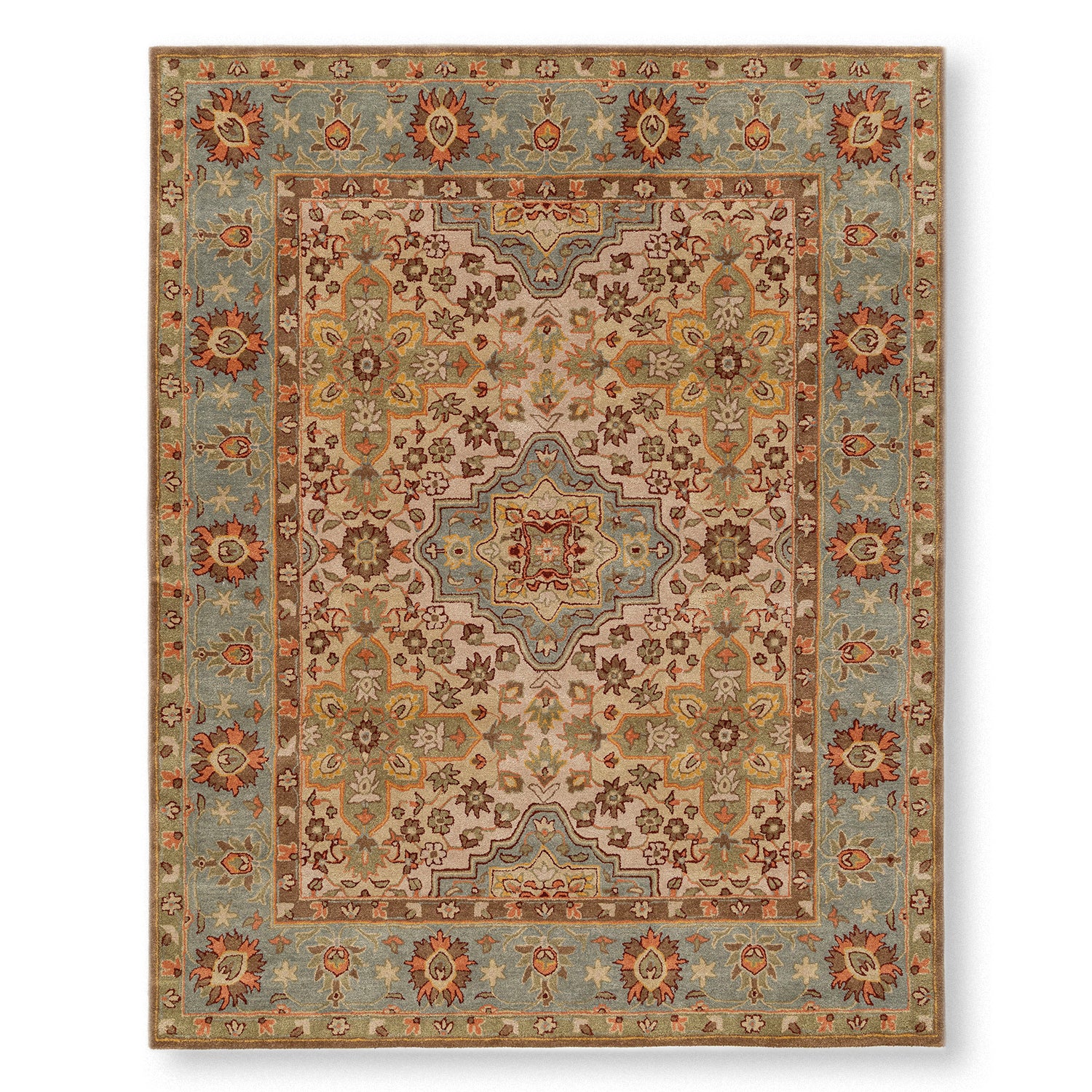 Dar-Baar Hand Tufted Wool Rug Hand Tufted Woollen Rug