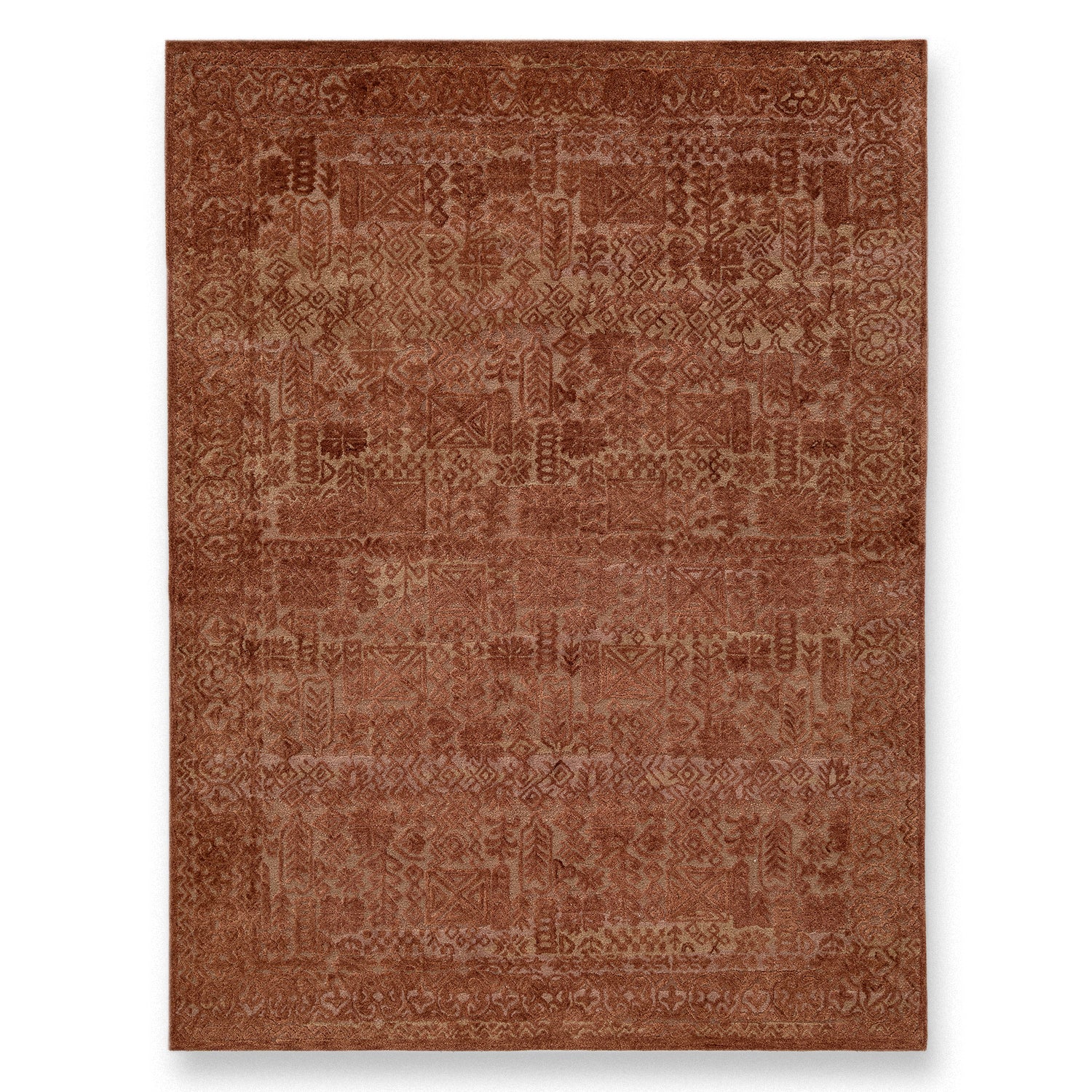 Field Hand Tufted Wool Rug Hand Tufted Woollen Rug
