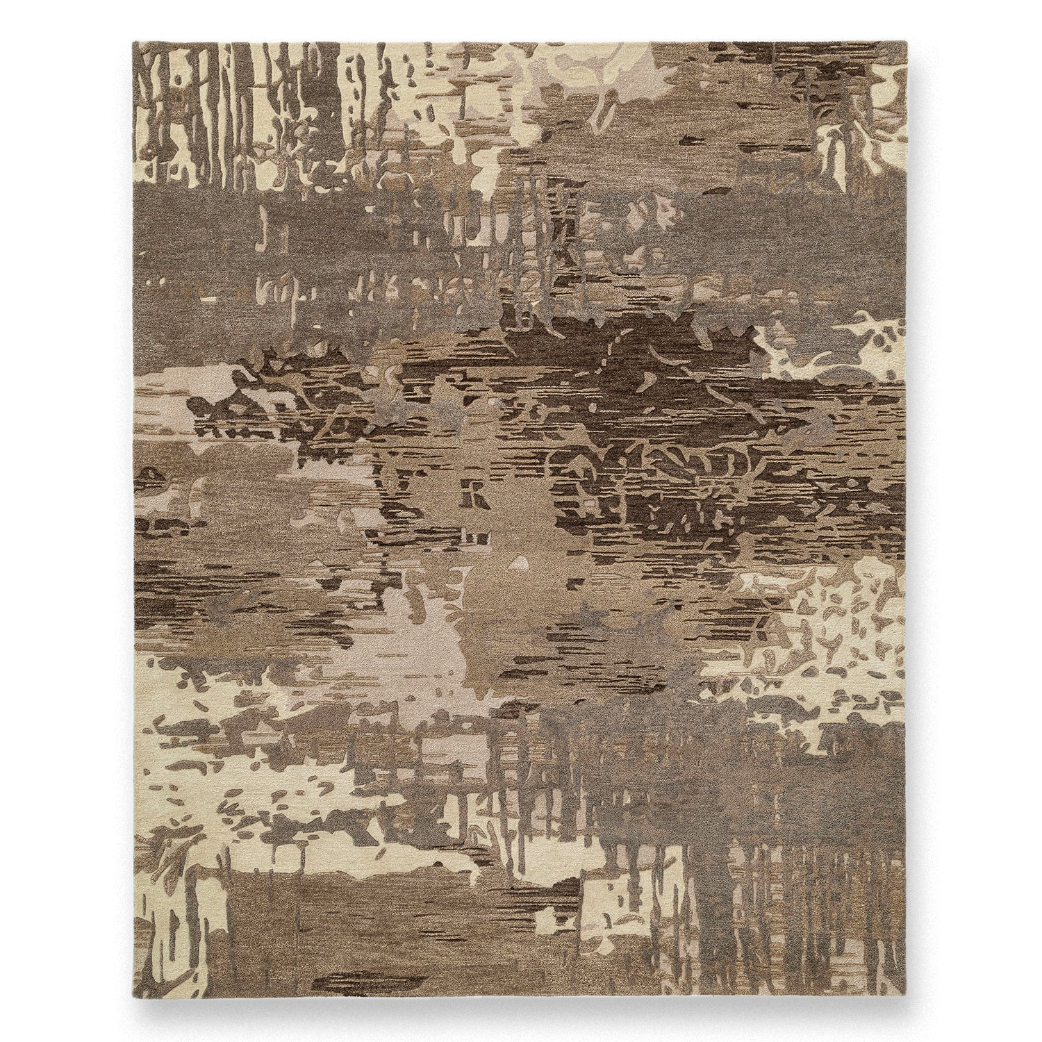 Weathering Hand Tufted Wool Rug Hand Tufted Woollen Rug
