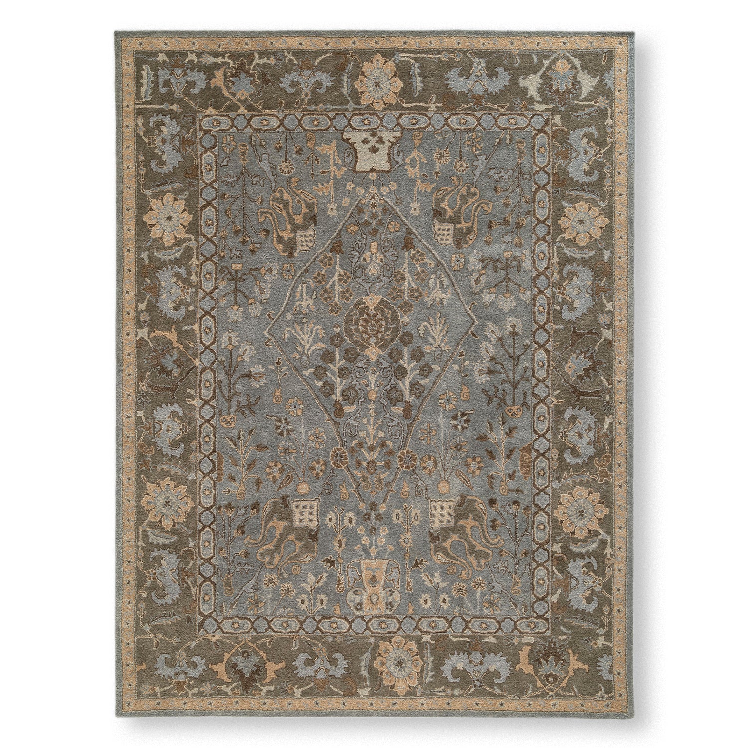 Patinac Hand Tufted Wool Rug Hand Tufted Woollen Rug