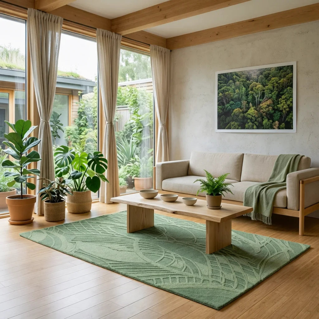 Verdant Hand Tufted Woollen Rug