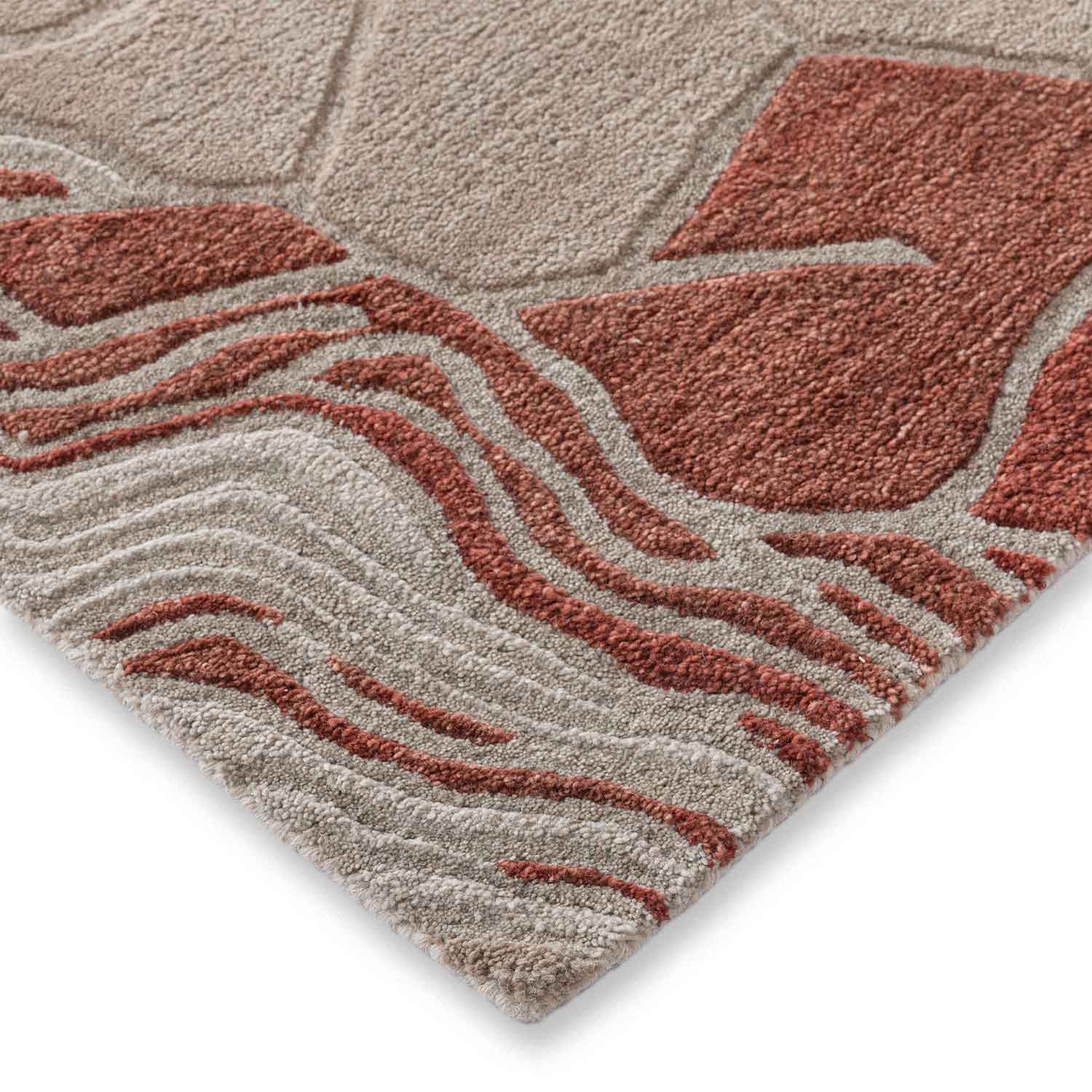Remnant Hand Tufted Wool Rug Hand Tufted Woollen Rug