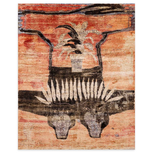 Le Tigre 3 Hand Knotted Silk Rug By Luke Irwin