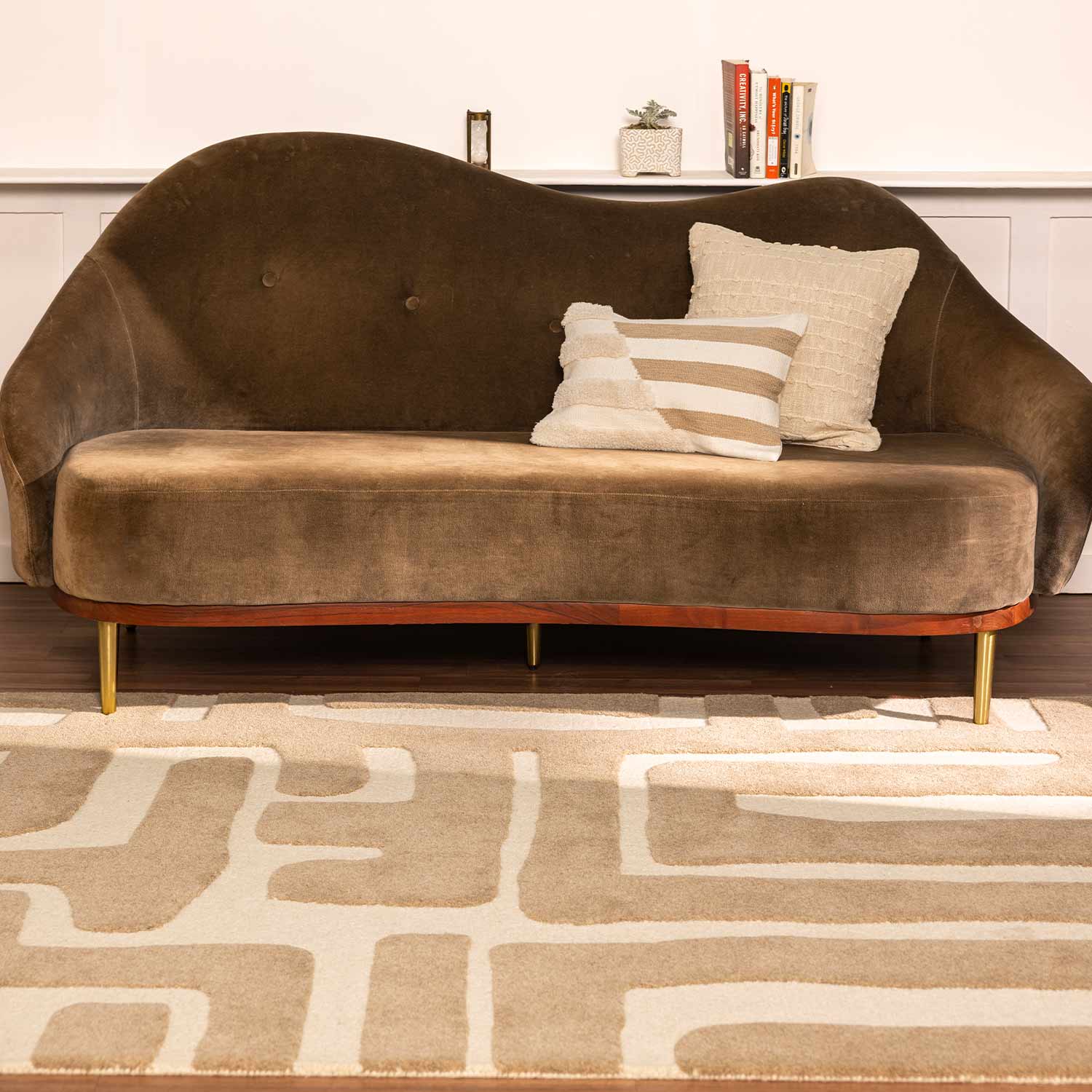 Clemmie Hand Tufted Woollen Rug