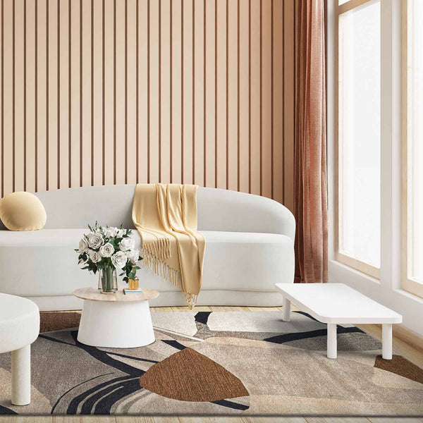 Aten Hand Tufted Woollen And Viscose Rug
