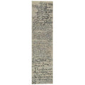 Painted Memories Hand Knotted Woollen and Silk Runner By Abraham & Thakore