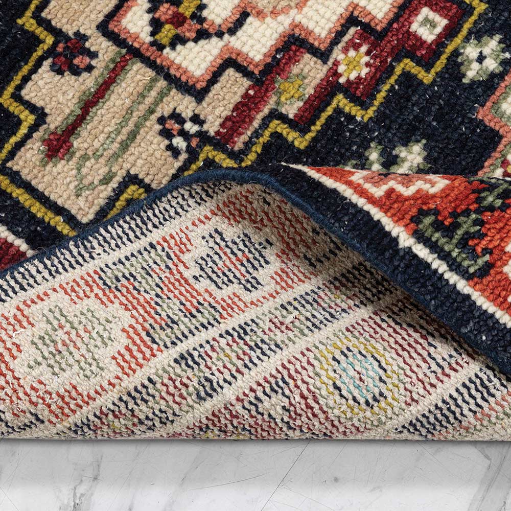 Asham Hand Knotted Woollen Rug