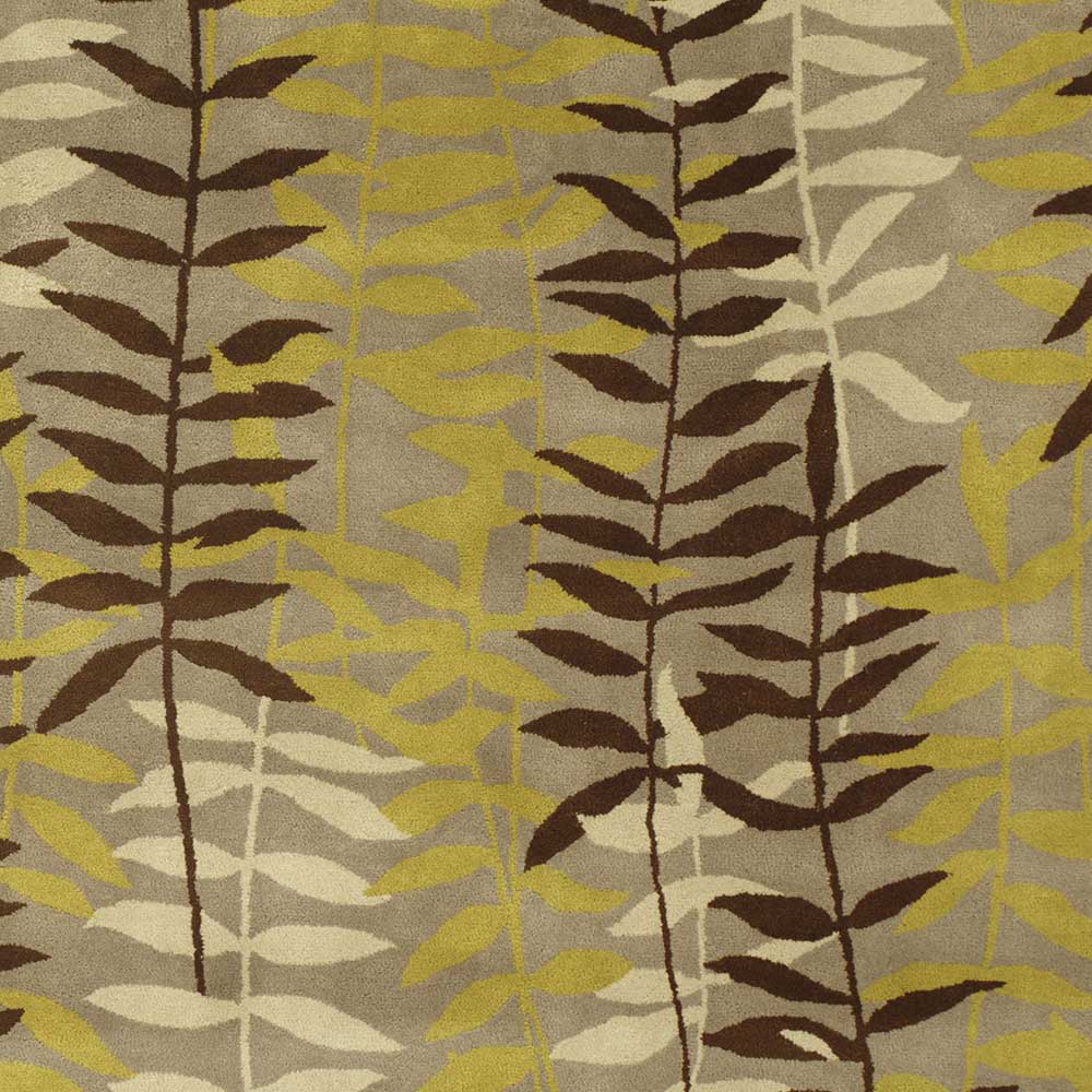 Leaves Hand Tufted Woollen Rug