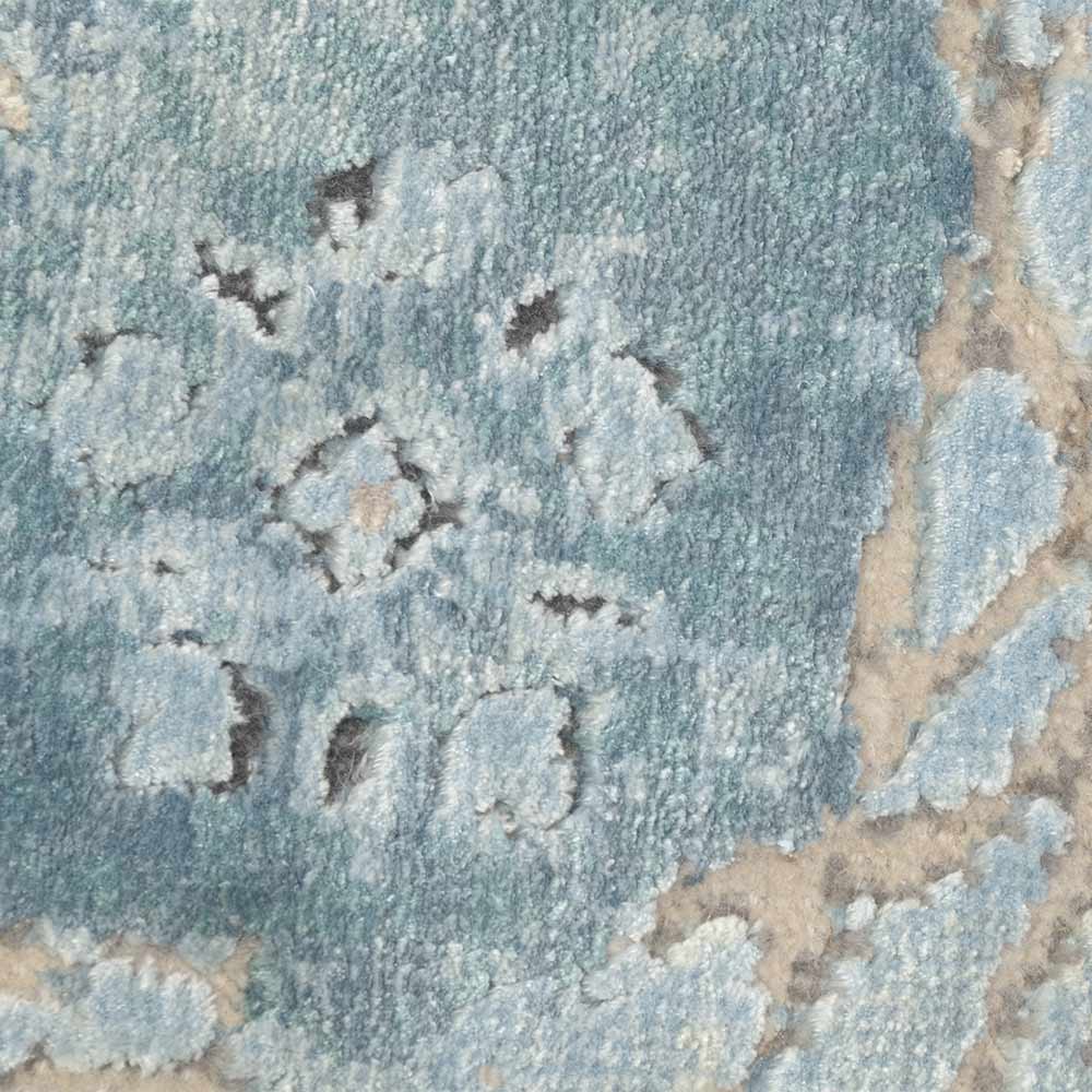 Nazakat Hand Knotted Woollen and Silk Rug