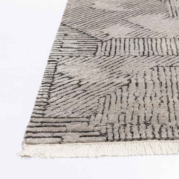 Wall of Valour Hand knotted Woollen and Silk Rug By Shantanu And Nikhil