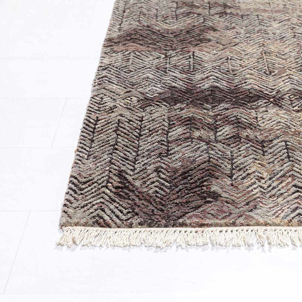 Wall of Merit Hand knotted Woollen and Silk Rug By Shantanu And Nikhil