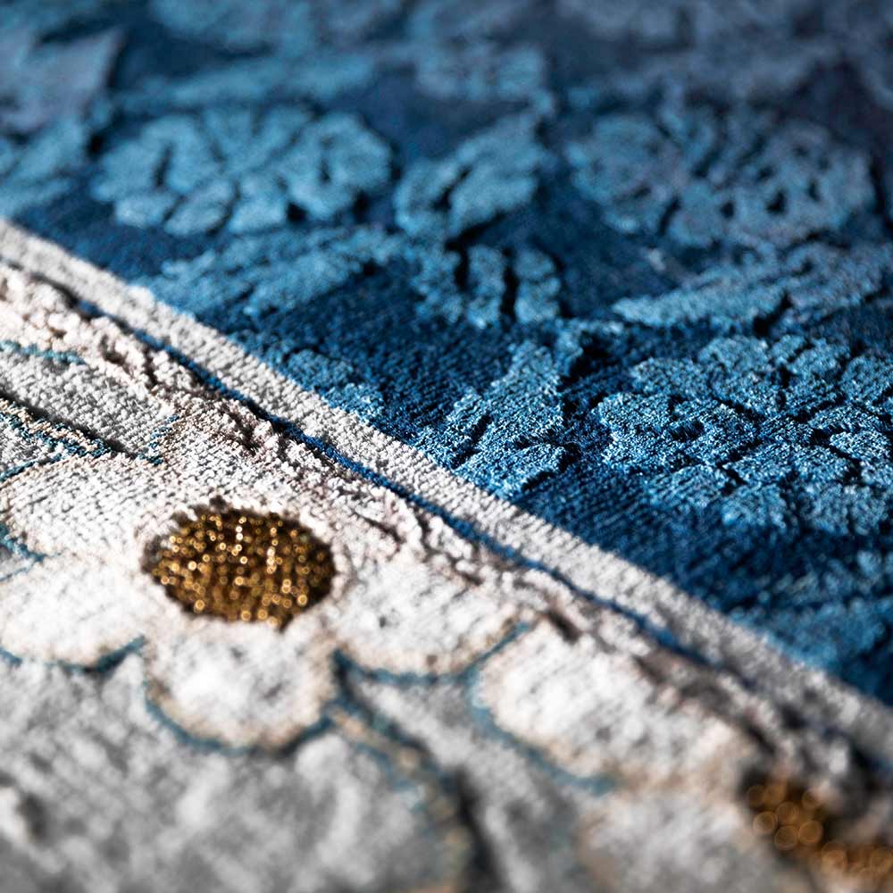 Brocade Garden Hand Knotted Woollen and Silk Rug