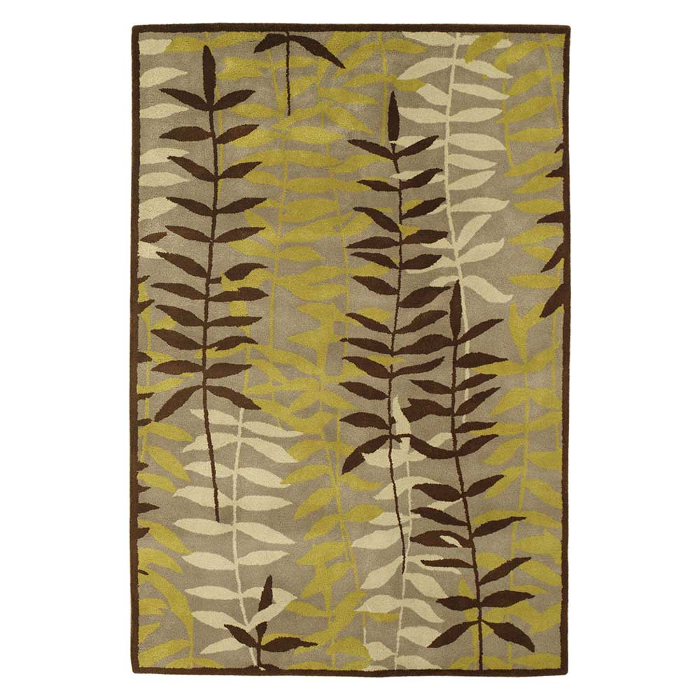 Leaves Hand Tufted Woollen Rug