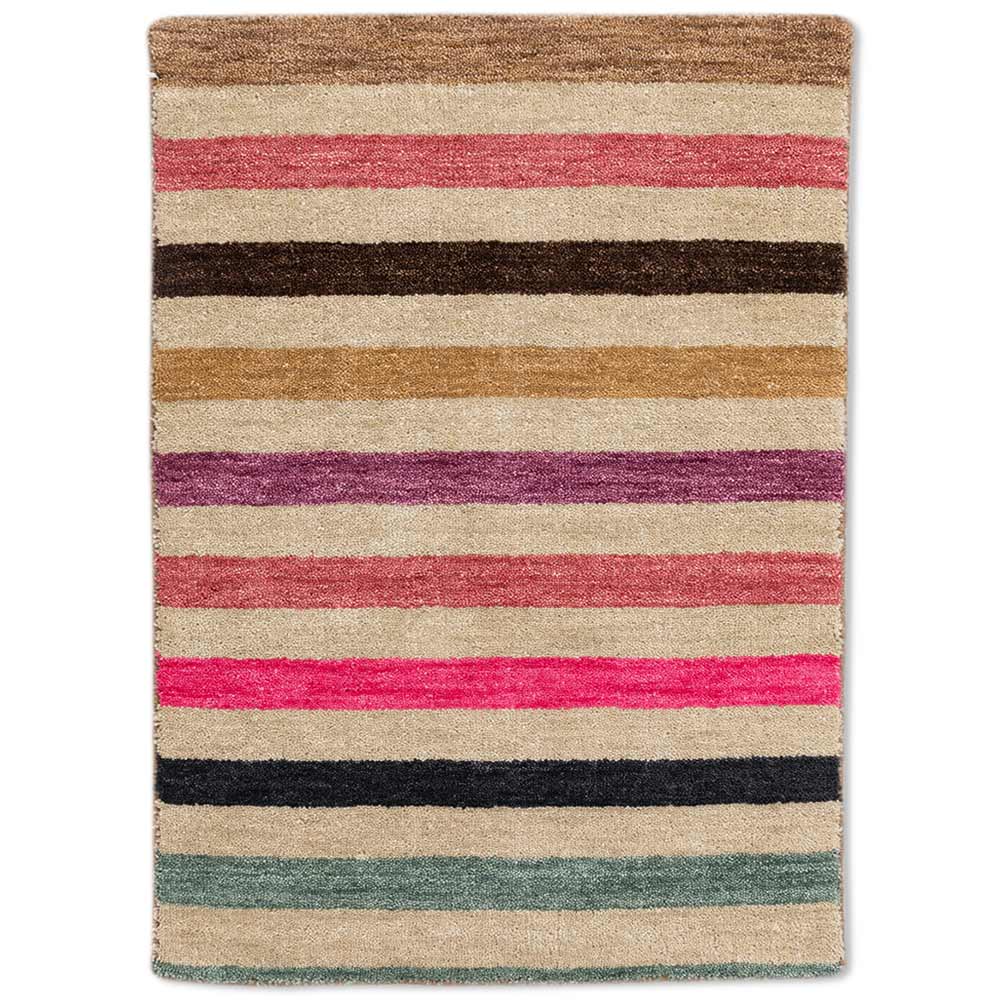Azalea Hand Woven Woollen and Cotton Dhurrie
