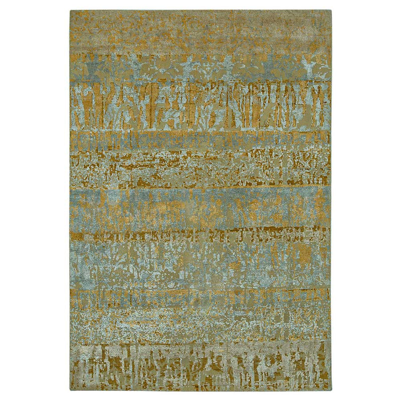 Blaze Hand Knotted Woollen and Viscose Rug