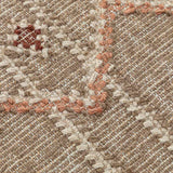 Porticoo Hand Woven Woollen and Jute Dhurrie