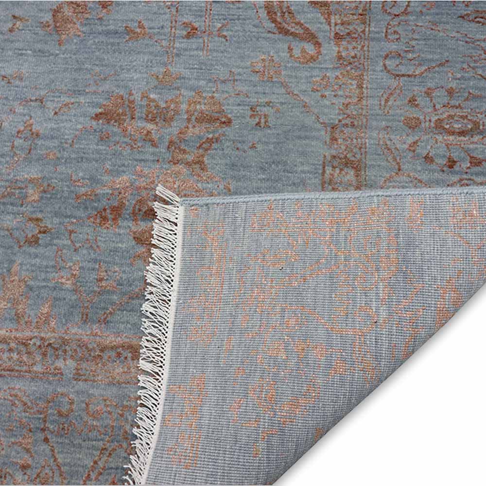 Walter Hand Knotted Woollen And Viscose Rug