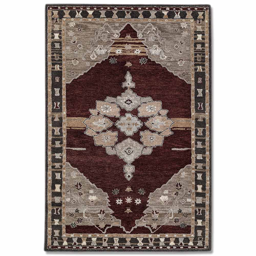 Medallion Hand Tufted Woollen Rug