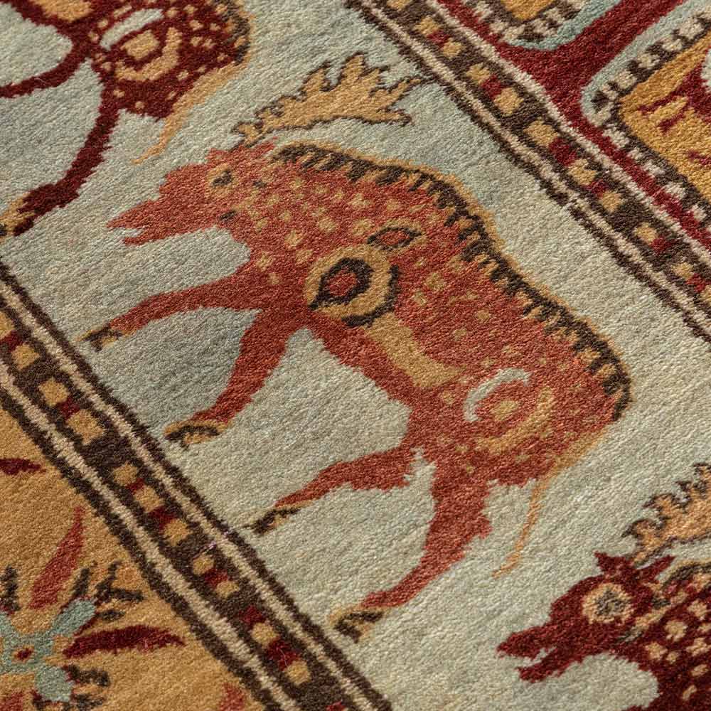 Pazyryk Hand Knotted Woollen Rug