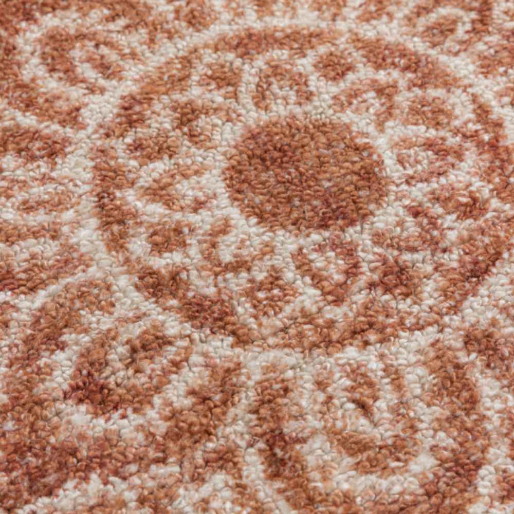 Mandala Cd Hand Tufted Printed Viscose Rug