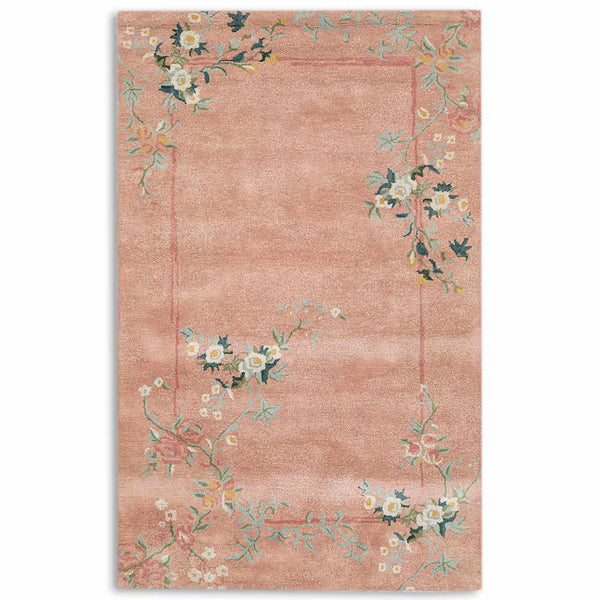 Carl-B hand tufted woollen rug by Obeetee - angle view