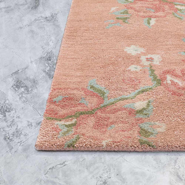 Carl-B hand tufted woollen rug by Obeetee - detail view