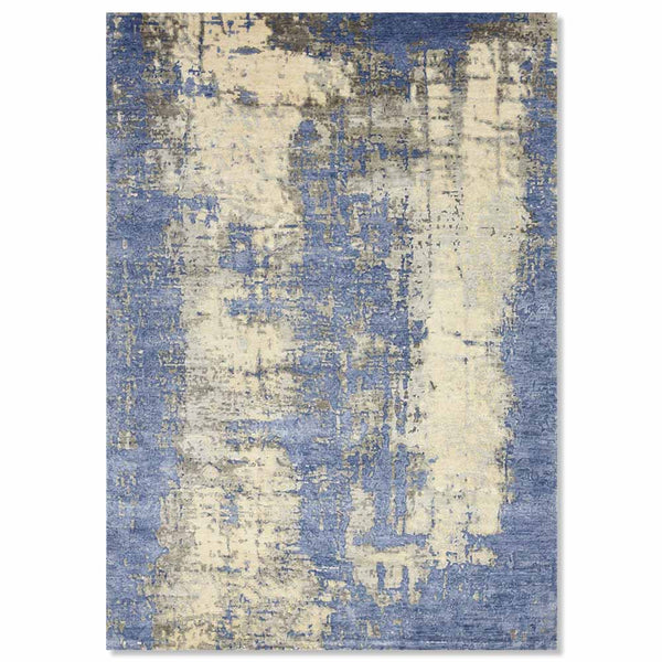 Kiri Hand Knotted Wool, Bamboo Silk Rug