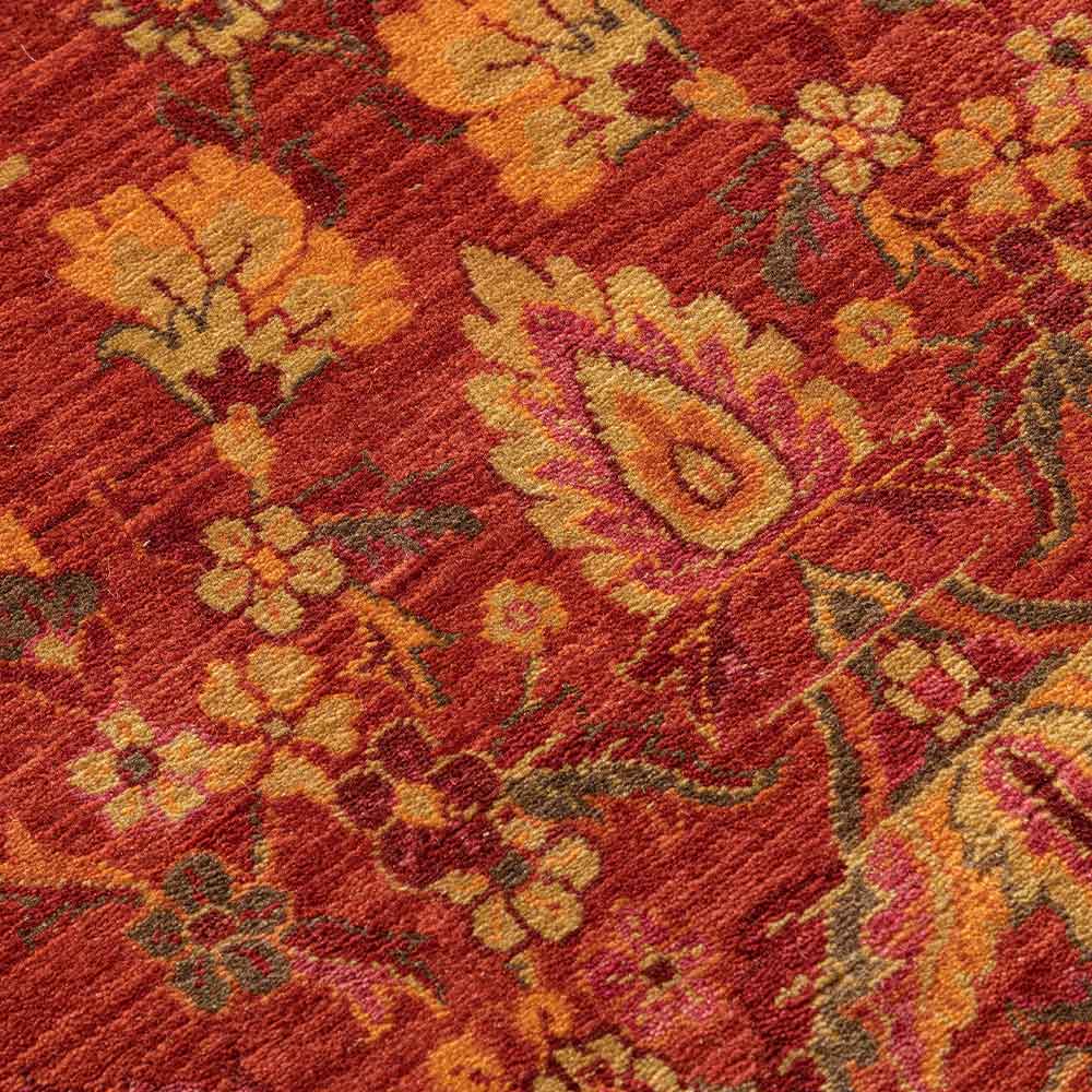 Aaban Hand Knotted Woollen Rug