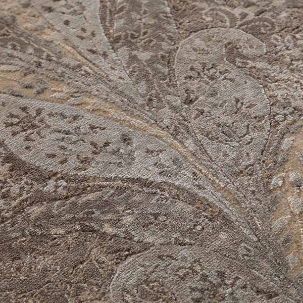 Tabeer Hand Knotted Silk and Woollen Rug By JJ Valaya