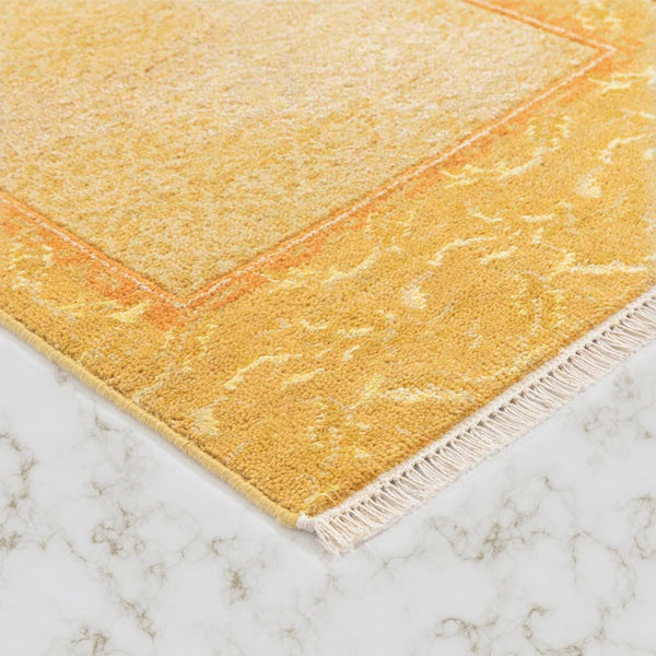 Upasana Hand Knotted Woollen and Viscose Rug