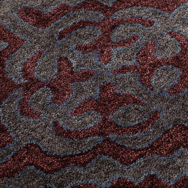 Applique Hand Tufted Woollen Rug