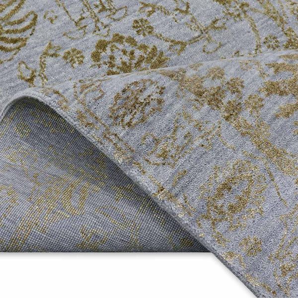 Makenna Hand Knotted Woollen And Viscose Runner