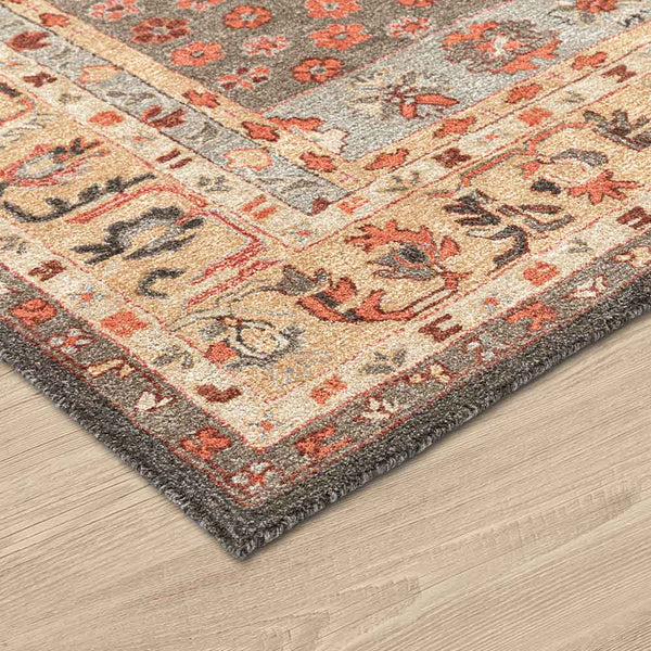Janat Hand Tufted Woollen and Viscose Rug