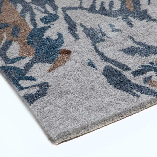 Zariya Hand Tufted Woollen And Viscose Rug