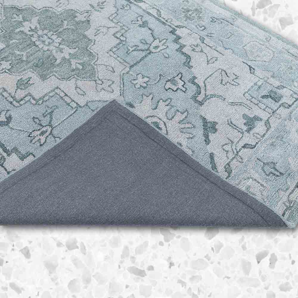 Heriz Hand Tufted Woollen and Sustainable Polyester Rug