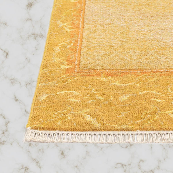 Upasana Hand Knotted Woollen and Viscose Rug