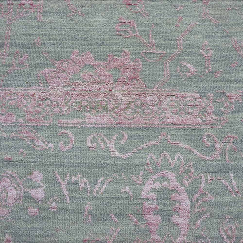 Benoîte Hand Knotted Woollen And Viscose Rug