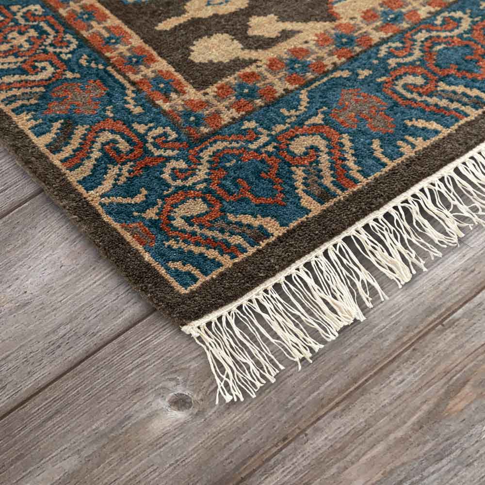 Mir Hand Knotted Woollen Runner
