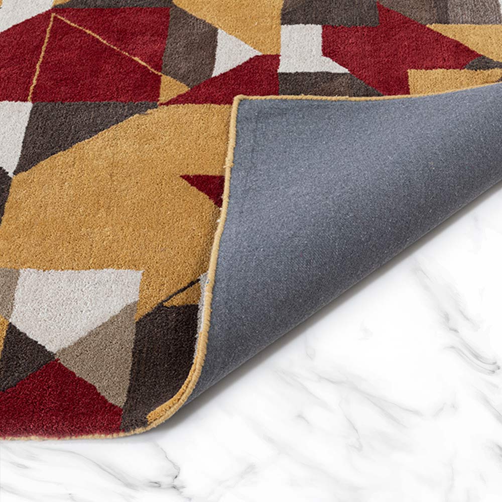Jabbing Hand Tufted Woollen Rug