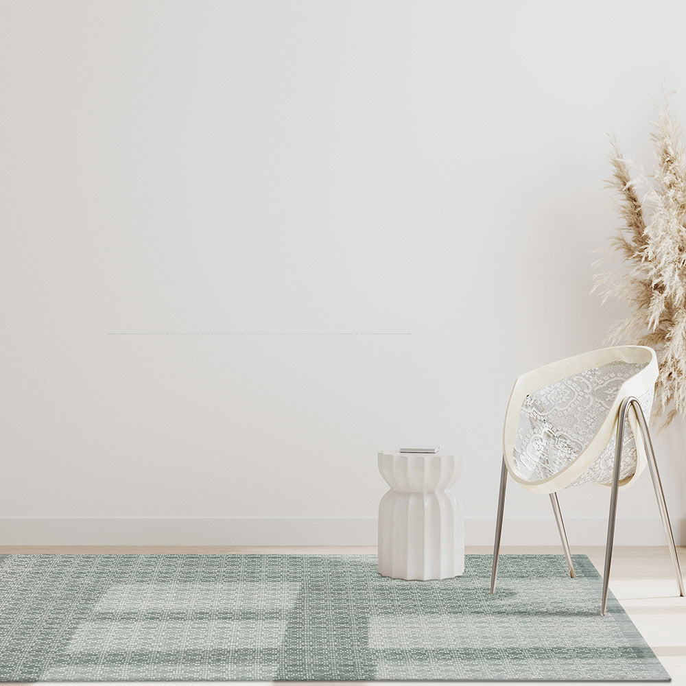 Zephira Hand Loom Wool And Polyester Rug