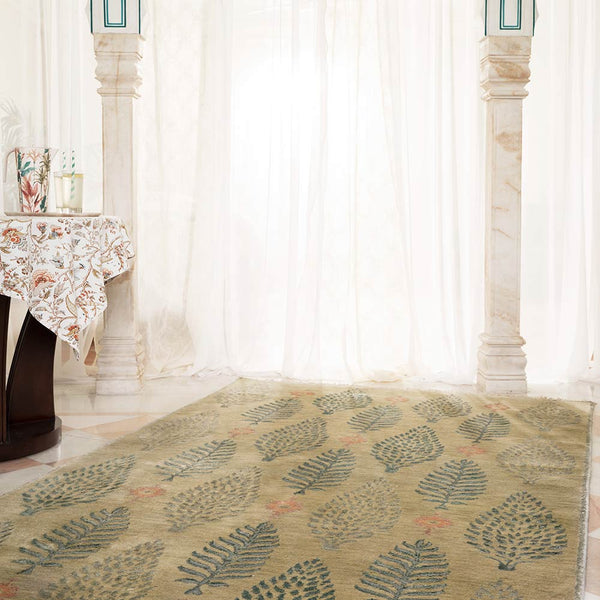 Nargis Hand Knotted Woollen Rug