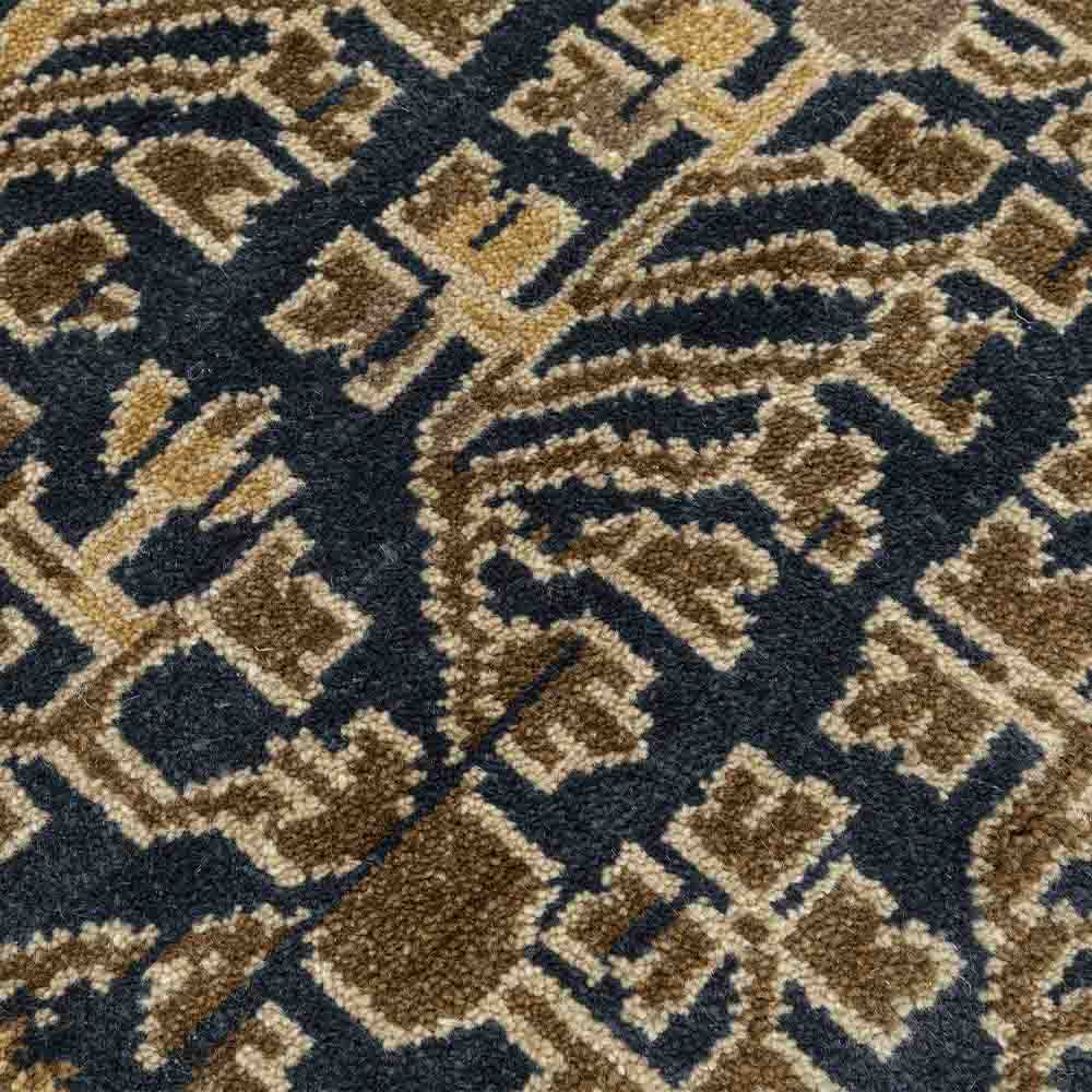 Khotan Hand Knotted Woollen Rug