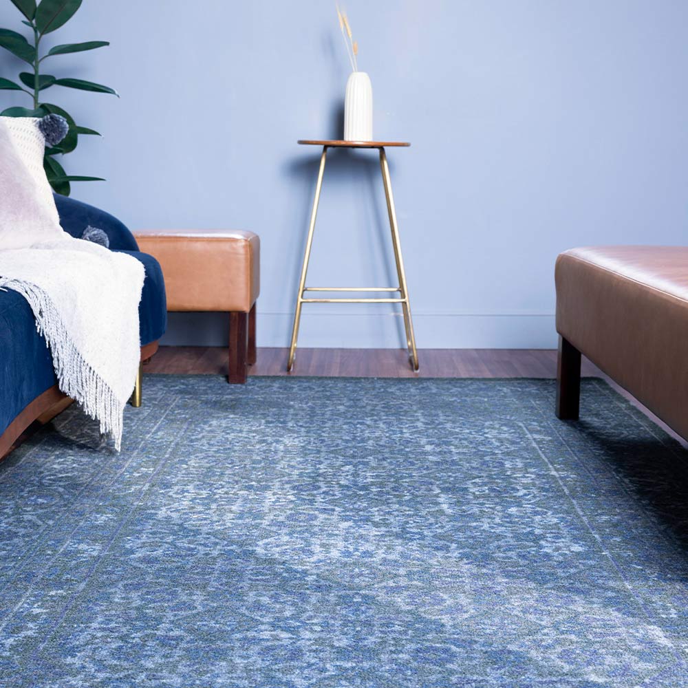 Petunia Printed And Hand Tufted Woolen Rug