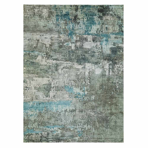 Seba Hand Knotted Woollen and Silk Rug