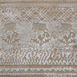 Maheshwari Hand Knotted Woollen and Silk Rug By Abraham & Thakore