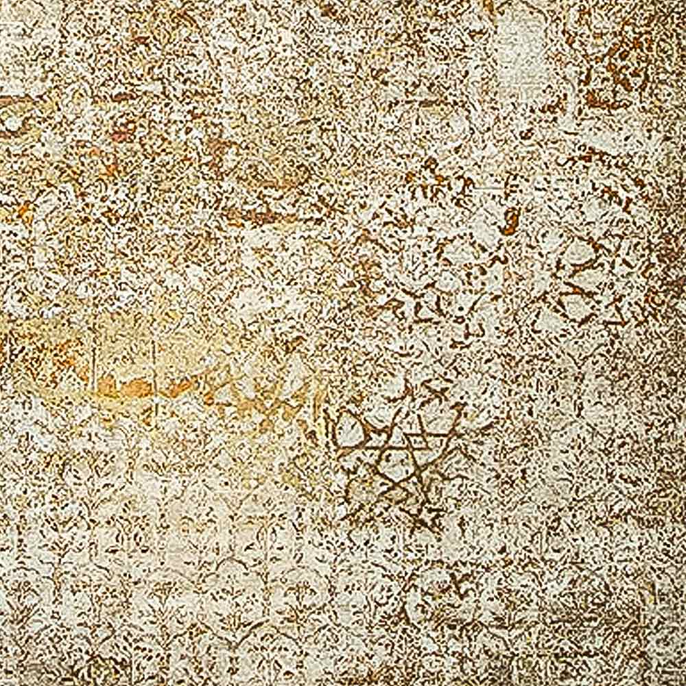 Mashrukh Hand Knotted Woollen Rug