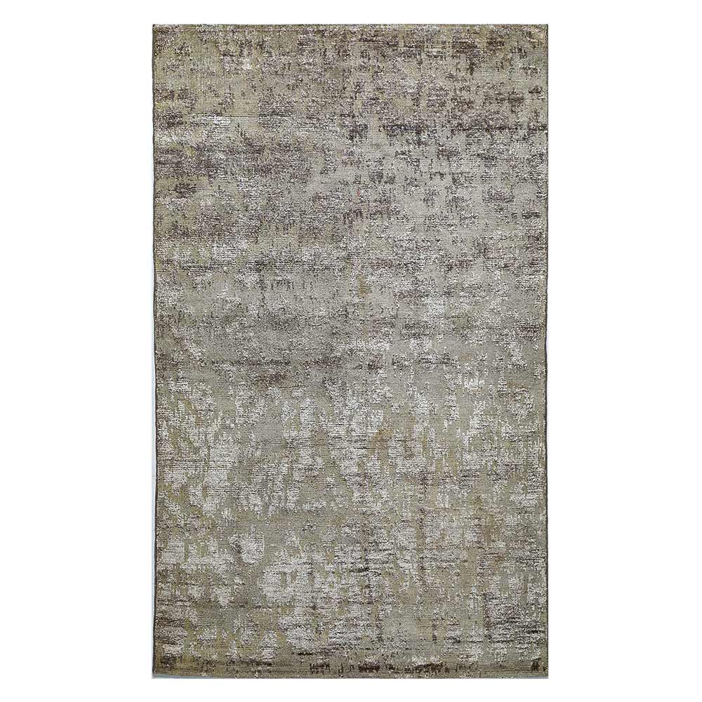 Sahsaikatt Hand Knotted Woollen and Viscose Rug