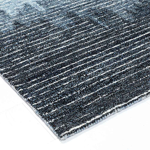 Ocean hand tufted woollen rug by Obeetee - detail view